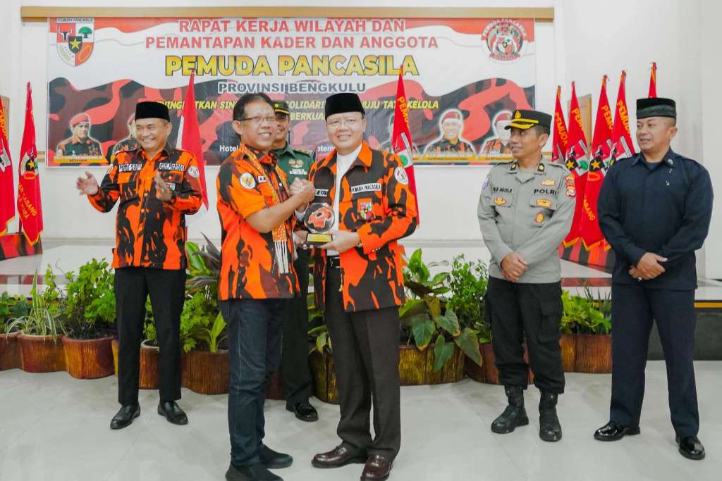 Dapat Dukungan dari Pemuda Pancasila Bengkulu, Gubernur Rohidin Ucap Apresiasi