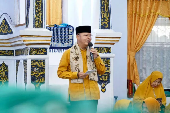 
Gubernur Bengkulu Rohidin Mersyah dalam sambutannya 