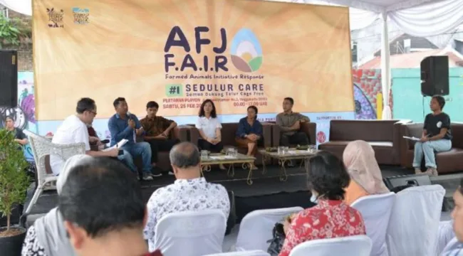 AFJ F.A.I.R #2, Edukasi Kesejahteraan Ayam Petelur Bebas Sangkar