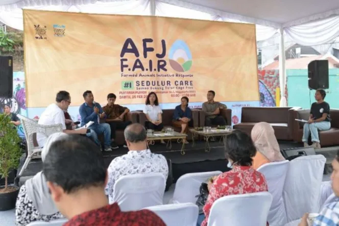 
AFJ F.A.I.R #2, Edukasi Kesejahteraan Ayam Petelur Bebas Sangkar