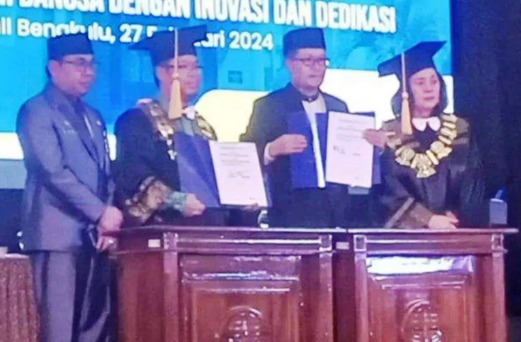 Dinas Perpustakaan Dan Kearsipan (Dpk) Provinsi Bengkulu Melakukan Penandatanganan Perjanjian Kerja Sama (Pks) Dengan Universitas Terbuka (Ut) Bengkulu