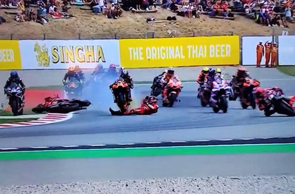 Motogp Catalunya 2023, Binder Menanggis Usai Lindas Kaki Bagnaia