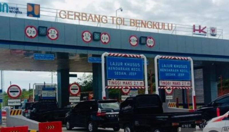 Belum Lama Dibuka, Tol Bengkulu-Taba Penanjung Telah Dilewati 13 Ribu Kendaraan