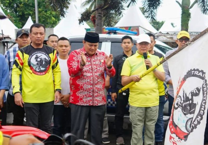 Kadispora Provinsi Bengkulu Dampingi Gubernur Buka Triak Tahun 2023