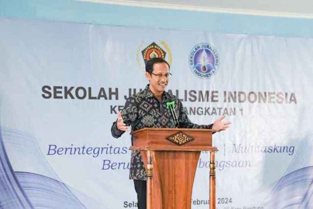 Mendikbudristek Apresiasi Program Sekolah Jurnalisme Indonesia Dan Praktisi Mengajar