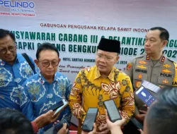 Dorong Efisiensi Dan Produktivitas Sawit, Gubernur Rohidin Ajak Pengusaha Bergabung Dengan Gapki