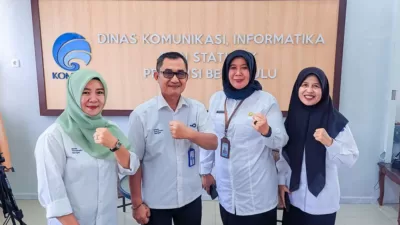 Diskominfotik Provinsi Bengkulu Perkuat Sinergi Bangun Pemberitaan Positif Daerah Bersama Tvri Bengkulu