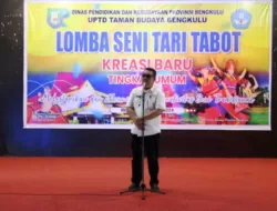Meriahkan Festival Tabut, Taman Budaya Bengkulu Gelar Lomba Tari Tabot Kreasi Se-Provinsi