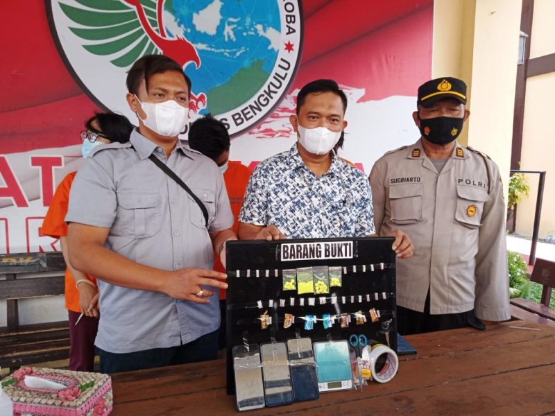 Miliki Sabu Dan Ekstasi, 3 Warga Bengkulu Ditangkap Polisi