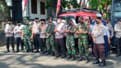 Polresta Malang Kota Kawal Aksi Bem, Terjunkan Pasukan Asmaul Husna
