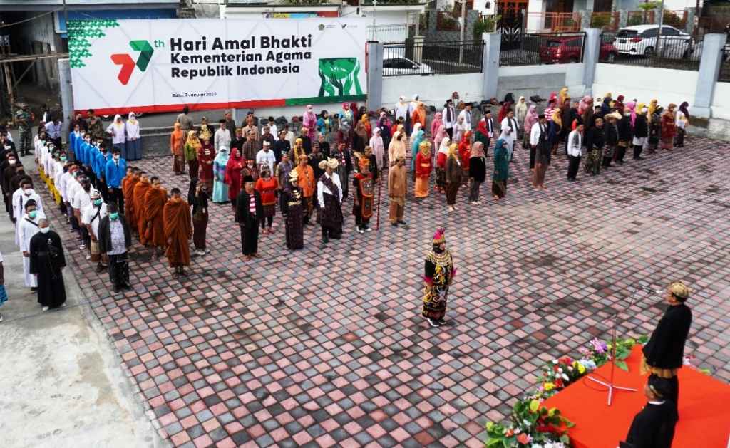 Pemkot Batu Bersama Kepala Kantor Kemenag Peringati Hari Amal Bhakti