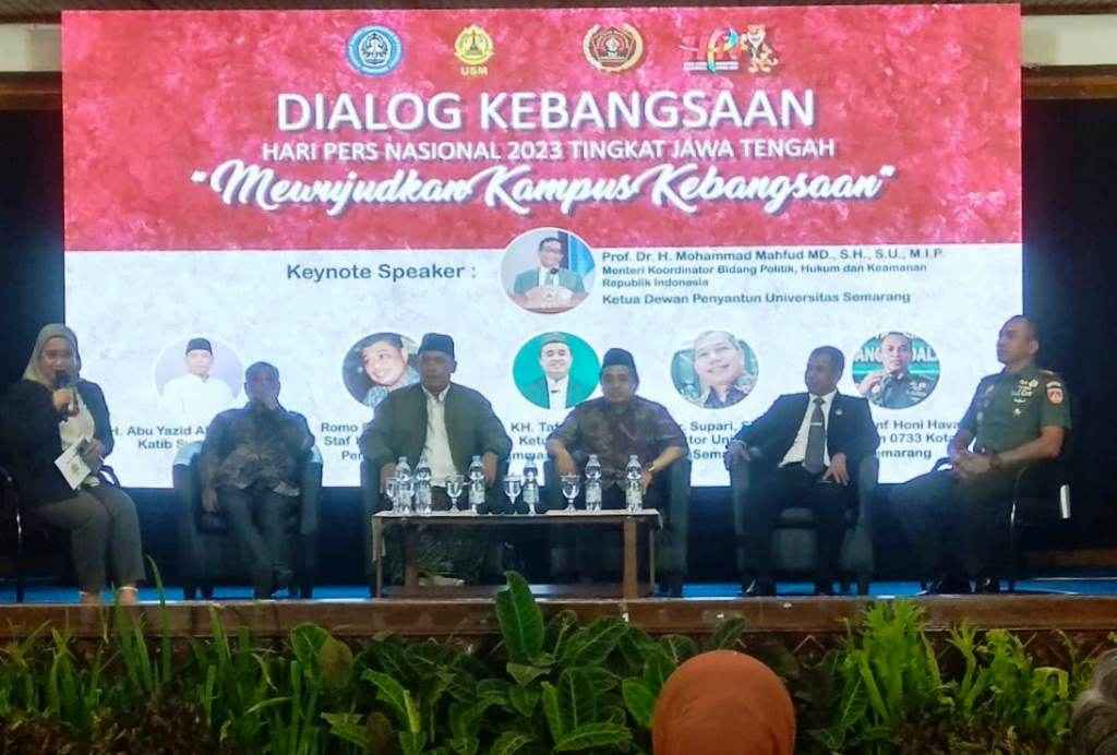 Puncak Peringatan Hpn 2023, Pwi Jateng Gelar Dialog Kebangsaan Di Kampus