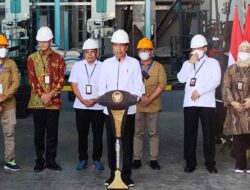 Presiden Jokowi Resmikan Pabrik Penggilingan Padi Di Sragen
