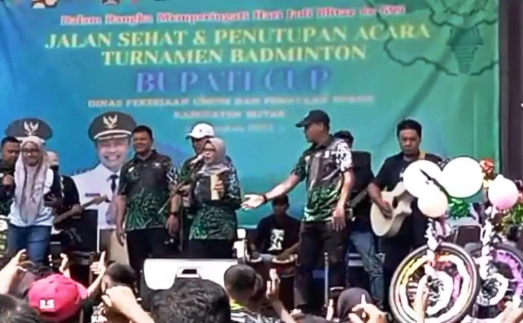 Penutupan Turnamen Bulutangkis Bupati Cup Meriahkan Perayaan Hut Ri Dan Kabupaten Blitar