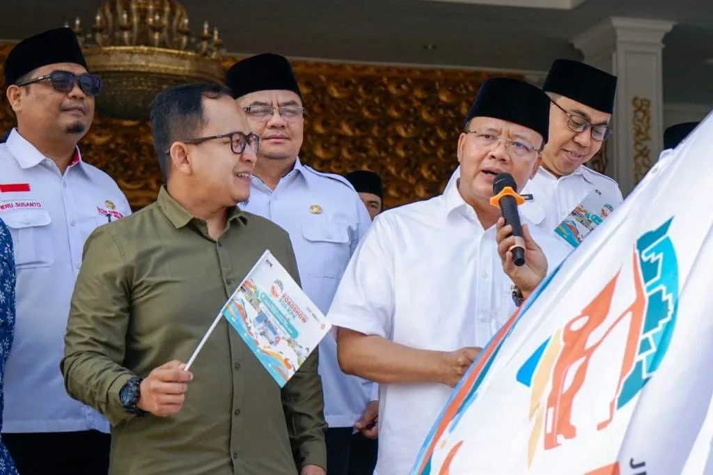 Kampanye Anti Korupsi, Gubernur Bengkulu Lepas Roadshow Bus Kpk Ri