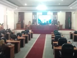 Rapat Paripurna Dprd Kabupaten Lebong, Fokus Bahas Nota Pengantar Apbd 2024