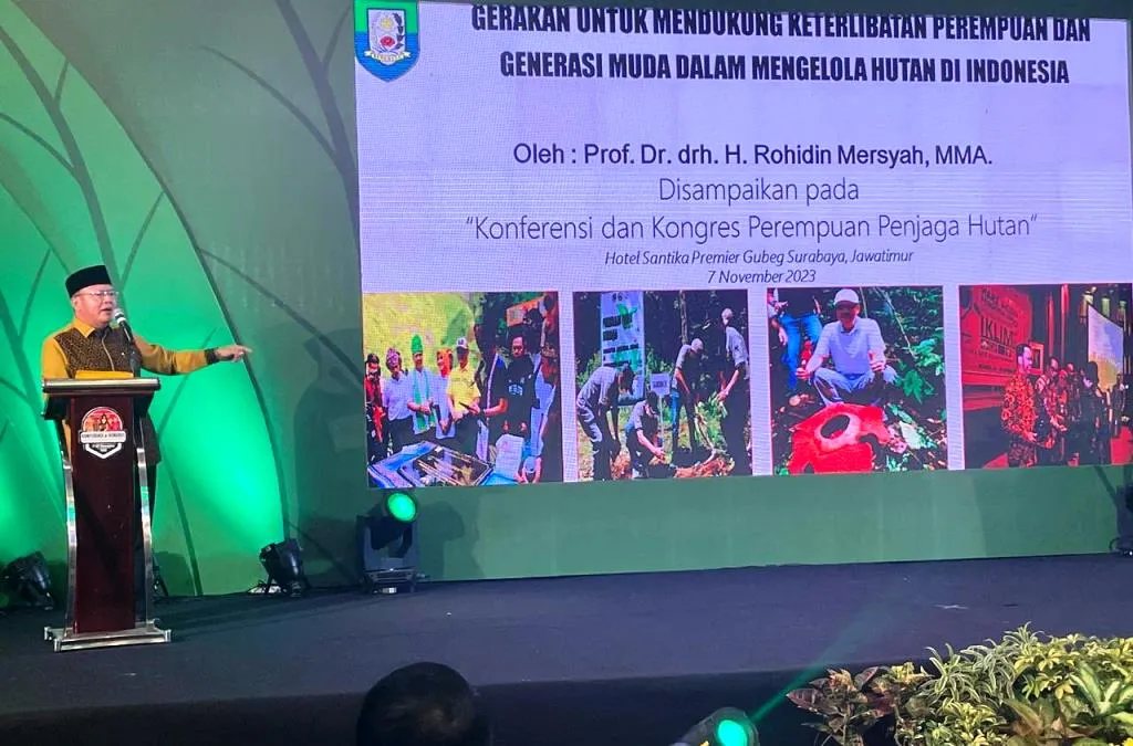 Gubernur Rohidin Soroti Peran Perempuan Dalam Pelestarian Hutan Dan Ketahanan Lokal Bengkulu