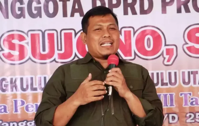 
					Anggota DPRD Provinsi Bengkulu, Sujono