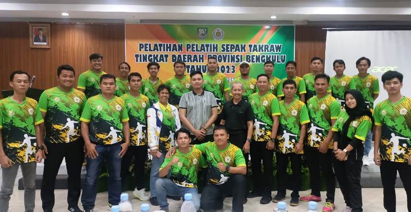 Pelatihan Pelatih Sepak Takraw Tingkat Daerah Provinsi Bengkulu Sukses Digelar