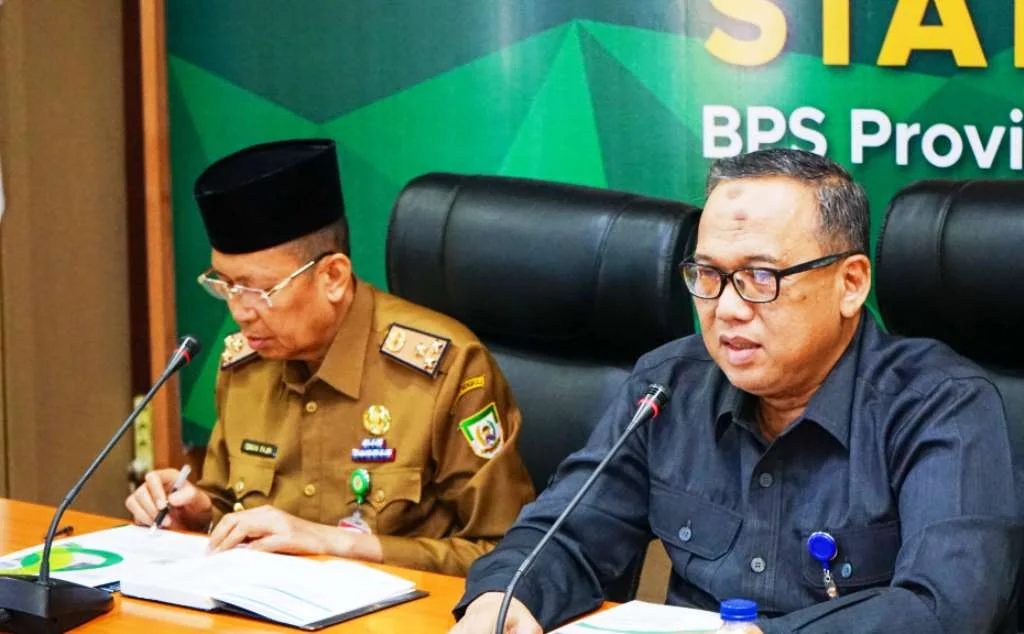 Sekda Isnan Fajri Di Kantor Bps Provinsi Bengkulu
