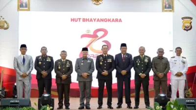 Hut Ke-78 Bhayangkara, Gubernur Rohidin Ucapkan Terima Kasih Kepada Polda Bengkulu
