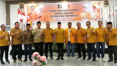 Hanura Bengkulu Dapat Pujian Dari Gubernur Bengkulu: Partai Sehat Dan Komitmen