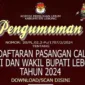 KPU Lebong Sampaikan Pengumuman Pendaftaran Calon Bupati Dan Wakil Bupati Lebong Tahun 2024, Cek Jadwalnya