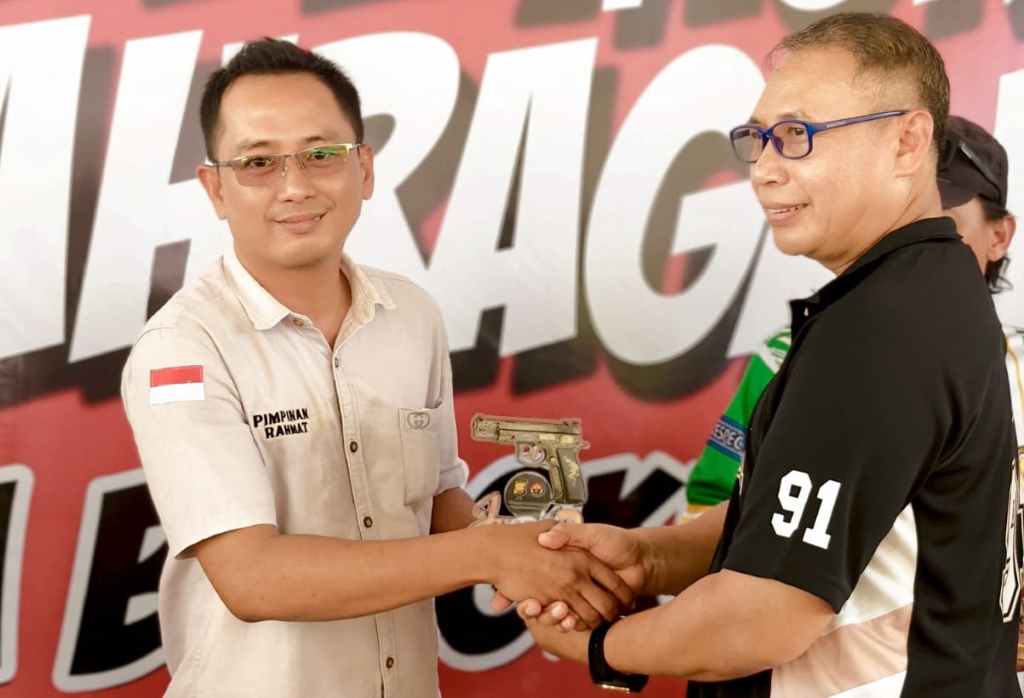 SMSI Bengkulu Dominasi Piala Lomba Menembak Insan Pers Dalam Giat Coffee Morning Bersama Kapolda Bengkulu