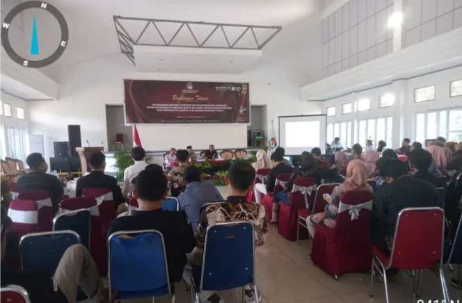 
Rapat Pleno Terbuka Penetapan DPT Pilkada 2024 KPUD Kaur Ini Awalnya Berjalan Lancar