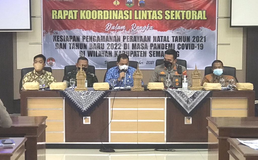 Polres Semarang Gelar Rakor Lintas Sektoral Persiapan Nataru