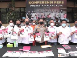 Peredaran Sabu 21 Kg Berhasil Digagalkan Polresta Kota Malang