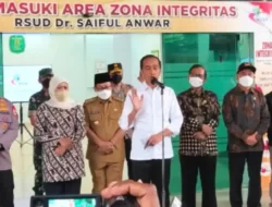 Tiba Di Kota Malang, Jokowi Kunjungi Korban Dan Tinjau Stadion Kanjuruhan