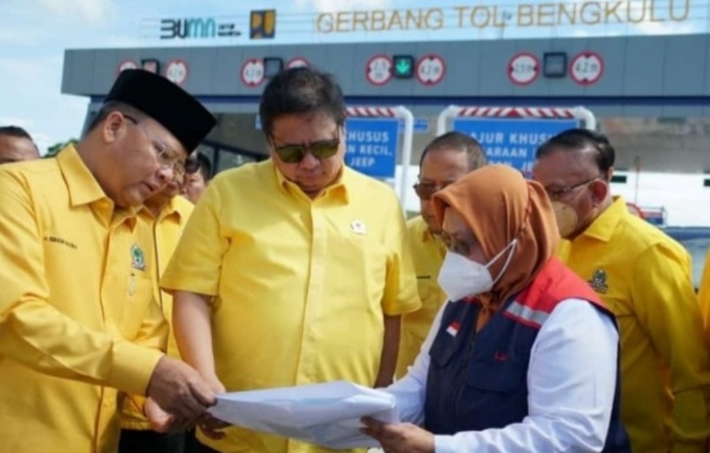 Gubernur Bengkulu Minta Dukungan Menko Perekonomian Lanjutkan Pembangunan Jalan Tol