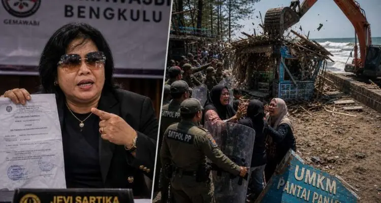 Penggusuran Pantai Panjang, Gemawasbi Desak Pejabat Pemkot Bengkulu Dievaluasi Penggusuran Pantai Panjang, Gemawasbi Desak Pejabat Pemkot Bengkulu Dievaluasi