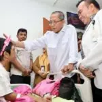 Kunjungi RSUD Embung Fatimah, Wali Kota Batam Jamin Pendidikan Anak Korban Penganiayaan