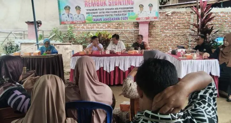 Rembuk Stunting Talang Liak I, Yazman Heris Tekankan Peran Kader Rembuk Stunting Talang Liak I, Yazman Heris Tekankan Peran Kader