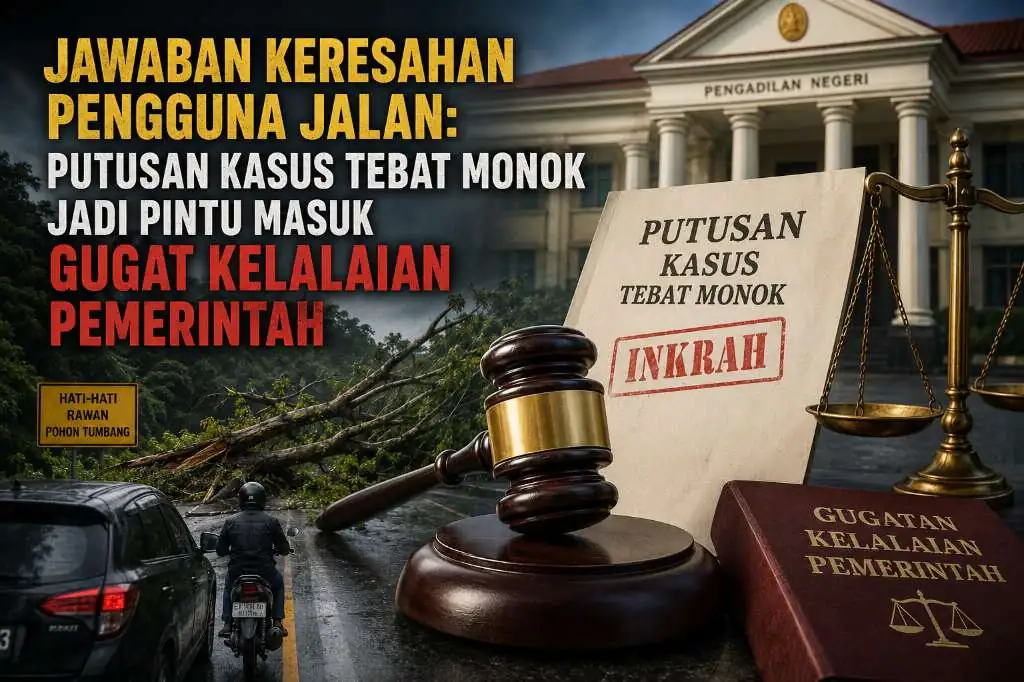 Jawaban Keresahan Pengguna Jalan Putusan Kasus Tebat Monok Jadi Pintu Masuk Gugat Kelalaian Pemerintah Jawaban Keresahan Pengguna Jalan Putusan Kasus Tebat Monok Jadi Pintu Masuk Gugat Kelalaian Pemerintah
