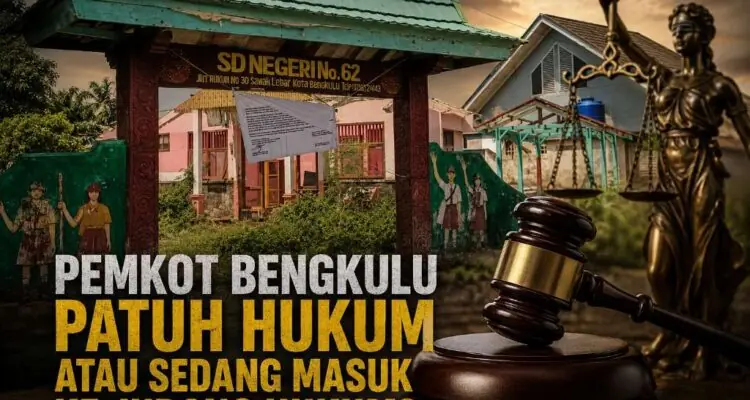 Pemkot Bengkulu Patuh Hukum atau Sedang Masuk ke Jurang Hukum Pemkot Bengkulu Patuh Hukum atau Sedang Masuk ke Jurang Hukum