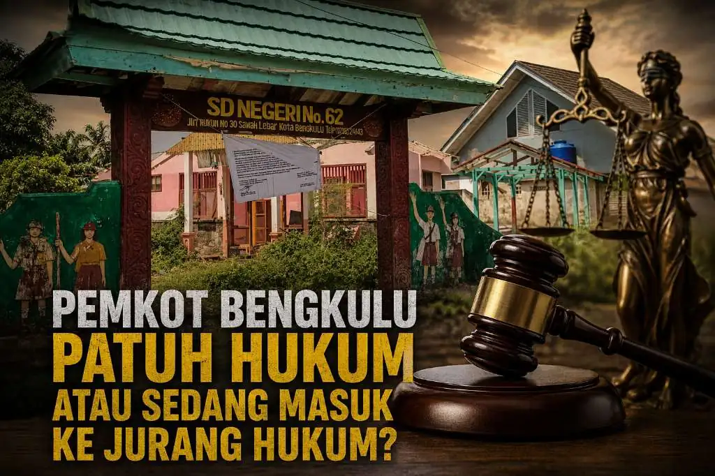 Pemkot Bengkulu Patuh Hukum atau Sedang Masuk ke Jurang Hukum Pemkot Bengkulu Patuh Hukum atau Sedang Masuk ke Jurang Hukum