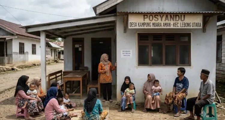 Program PMT DD Kampung Muara Aman Diduga Belum Berjalan Enam Bulan