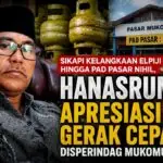 Sikapi Kelangkaan Elpiji Hingga PAD Pasar Nihil, Hanasrum Apresiasi Gerak Cepat Disperindag Mukomuko Sikapi Kelangkaan Elpiji Hingga PAD Pasar Nihil, Hanasrum Apresiasi Gerak Cepat Disperindag Mukomuko