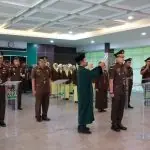Kajati Bengkulu Lantik 6 Pejabat Eselon II dan III, Zuhandi Resmi Jabat Wakajati
