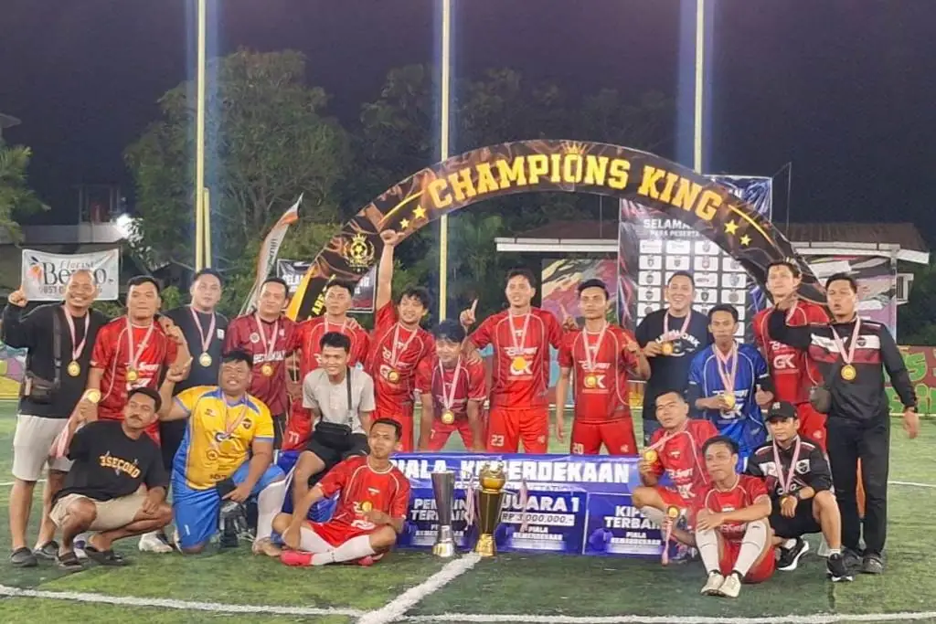 Kalahkan Garuda Sakti 1-0, Red Line Sabet Juara Piala Kemerdekaan Minisoccer BETV 2026