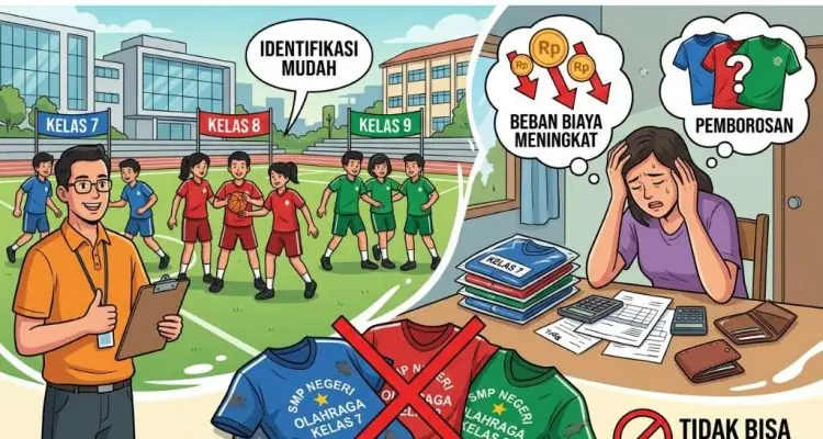 Mengejar Estetika, Membebankan Orang Tua, Beda Seragam, Beda Masalah Mengejar Estetika, Membebankan Orang Tua, Beda Seragam, Beda Masalah