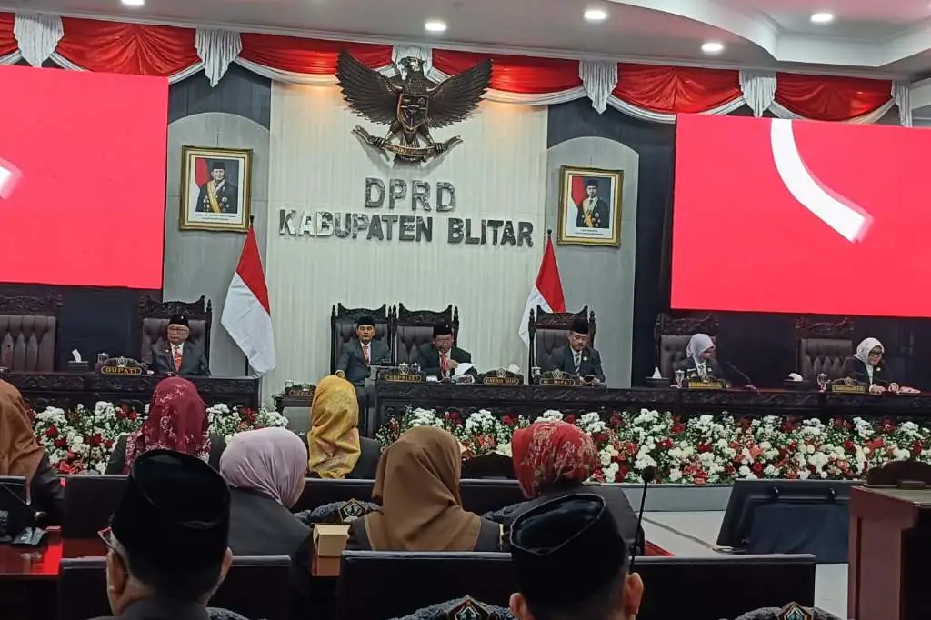 Paripurna Pidato Kenegaraan, DPRD Kabupaten Blitar Tegaskan Komitmen Pembangunan Pro-Rakyat Paripurna Pidato Kenegaraan, DPRD Kabupaten Blitar Tegaskan Komitmen Pembangunan Pro-Rakyat