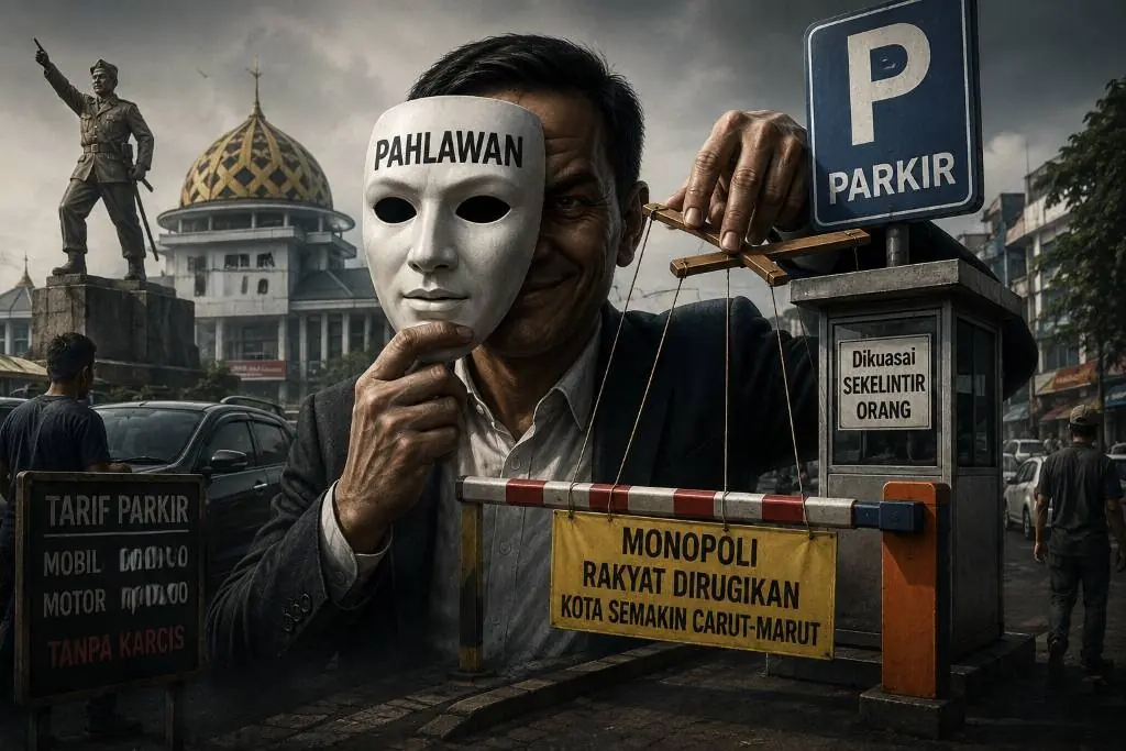 Topeng Pahlawan dan Syahwat Monopoli Dalam Carut-Marut Pengelolaan Parkir
