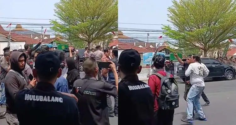 Usai Ganggu Aksi FABB di Depan Kejati, Aksi Serupa Dilakukan di DPRD Provinsi Bengkulu