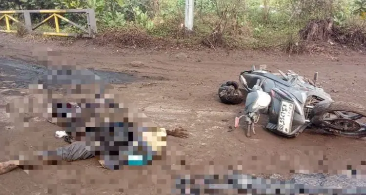 Pemotor Meninggal Dunia Tertabrak Tronton Milik PT Selamat Jaya Persada di Pulau Baai Pemotor Meninggal Dunia Tertabrak Tronton Milik PT Selamat Jaya Persada di Pulau Baai