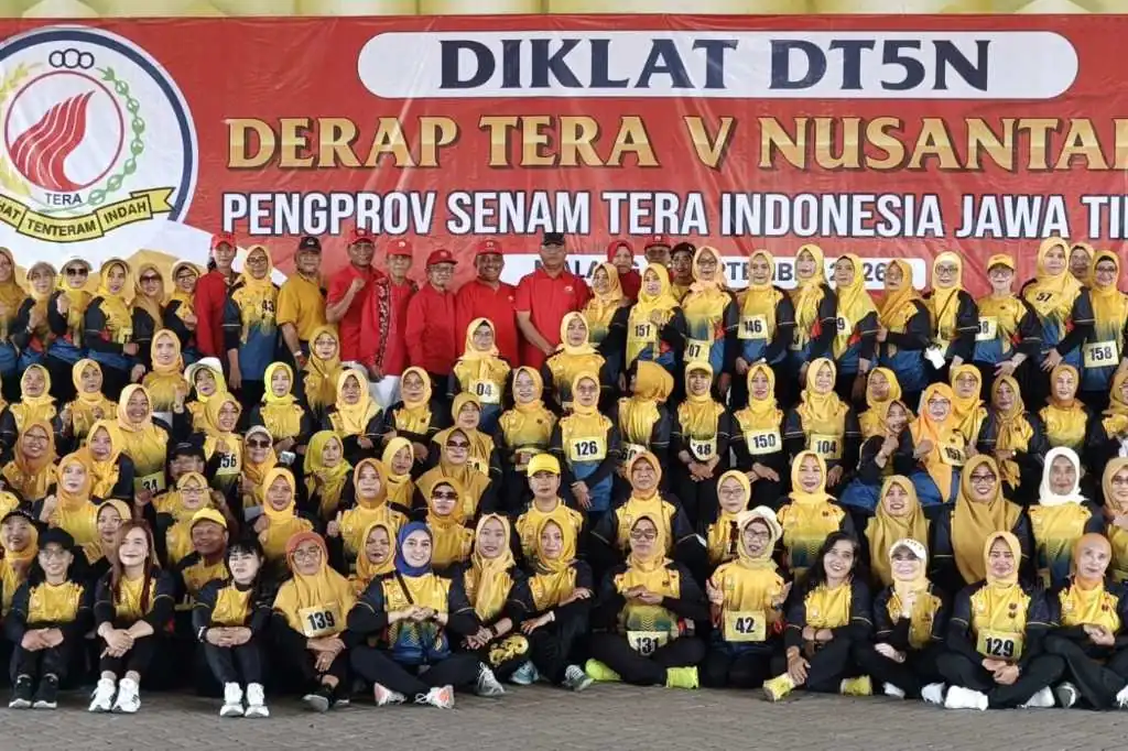 Pimpin Diklat DT5N di Malang, Siadi Targetkan Senam Tera Jatim Berkembang Hingga Desa