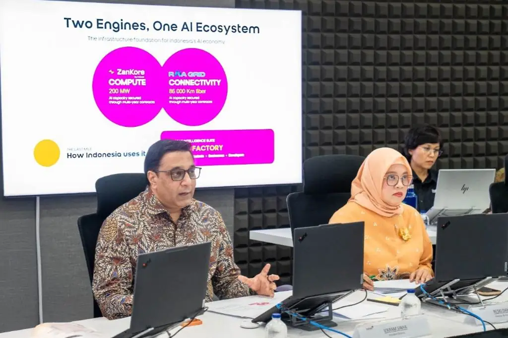 RUPSLB Indosat Sahkan Perpanjangan CEO Vikram Sinha, Kencangkan Mesin 'AI Factory' 200 MW!
